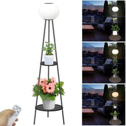 TOOTOO STAR Outdoor Metal Solar Floor lamp 