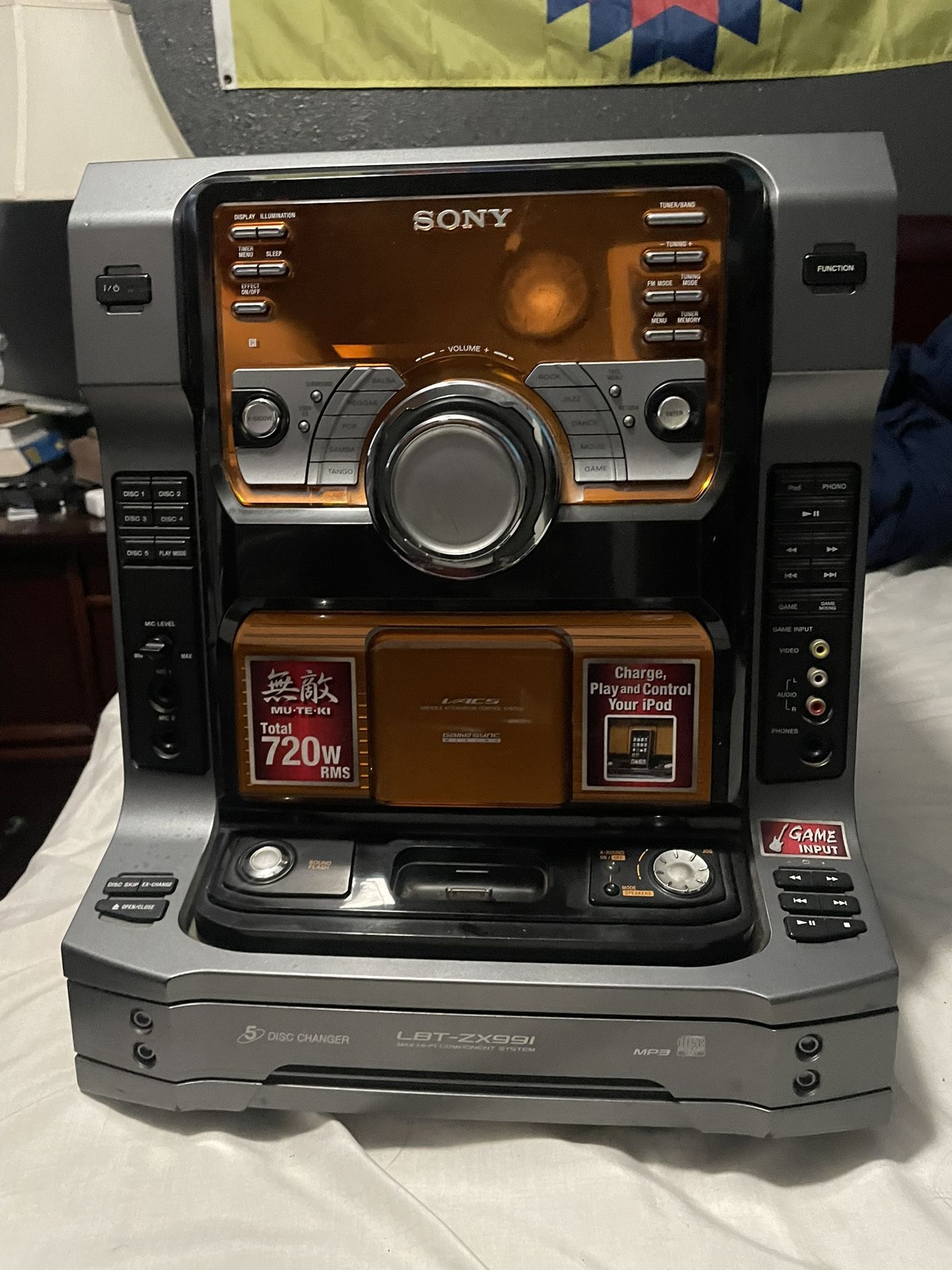 Sony lbt-zx99i stereo
