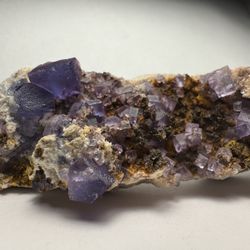 Purple Fluorite Specimen 