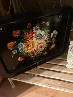 Vintage eating tray