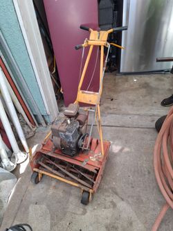 Front wheels lawn mower 3.hp