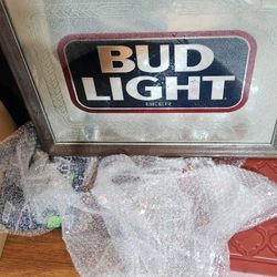 1988 bud light mirror 22x18