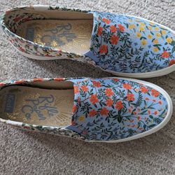 Keds + Rifle Paper Co Double Decker Slide On Sneaker