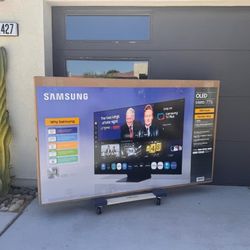 77S90F 77” Samsung smart 4k oled hdr tv
