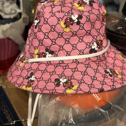 Fashion Pink Bucket Hat