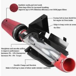 Moonsun Cold Air Intake Kit