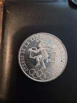 1968 mexico 25 pesos
