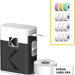 KODAK Label ERA M50 Bundle, 13 Rolls (White), Thermal, Inkless / New in Box
