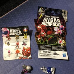 Power rangers micro Morphers. 2Pack