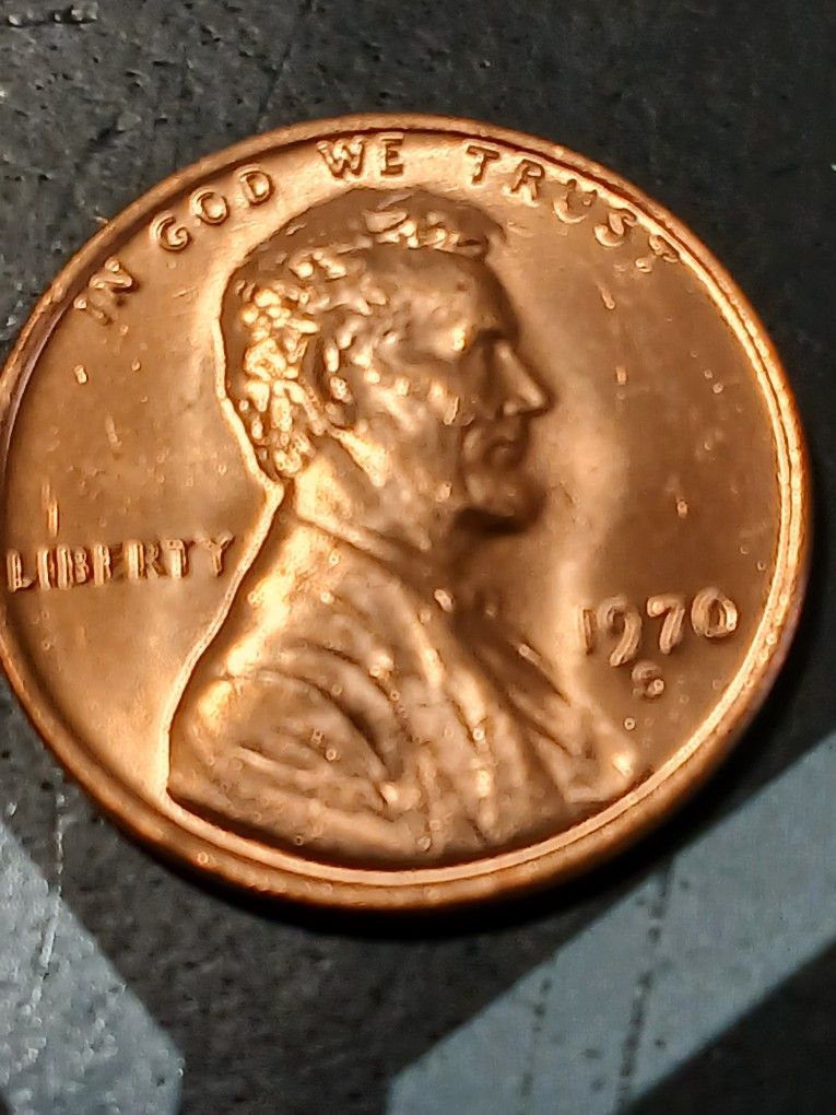 Pennies Small Cent, 1970 S