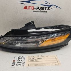1 broken tab 2014 - 2018 JEEP CHEROKEE LEFT LED HEADLIGHT OEM 2015 - 2016 AW21832