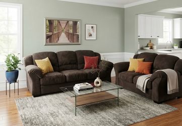 Sofa and Loveseat Set