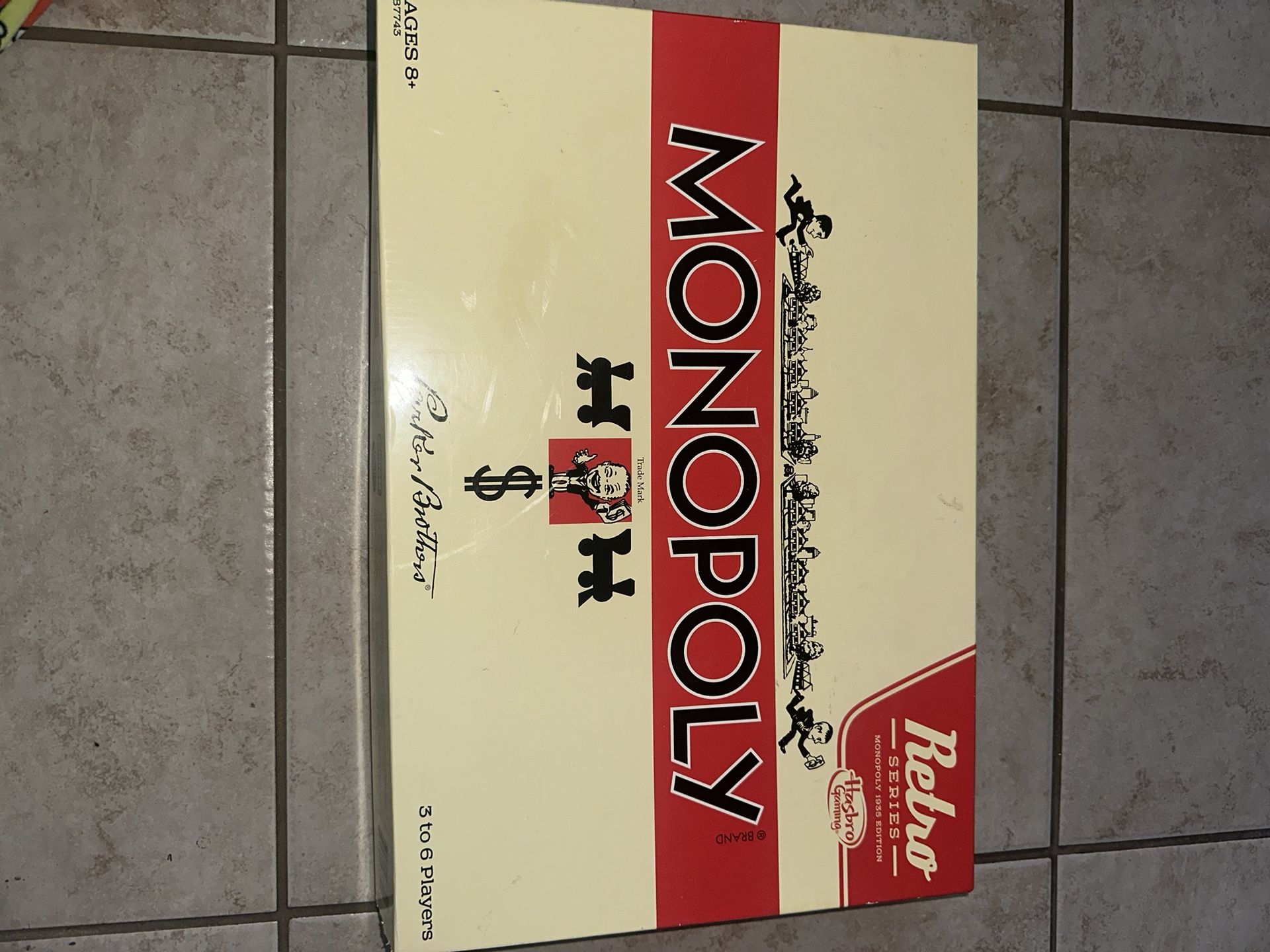 Monopoly Board Game 1935 Retro Edition Complete Set