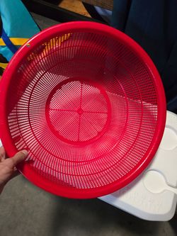 Sieve strainer grain veggies washing bowl large