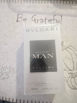 Bulgari MAN EXTREME by Bvlgari 3.4 oz / 100 ml EDT  FOR MEN SEALED Discontinued