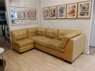 Leather sofa -Arizona Leather