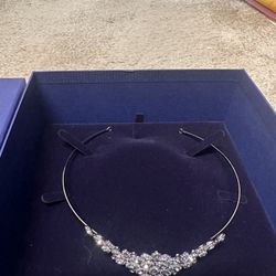 Swarovski Necklace and Tiara Set - Great Mother’s Day gift or Mom & Daughter gift combo 