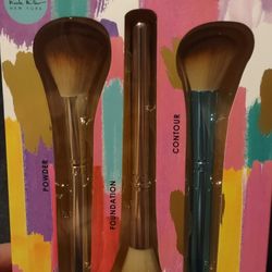 Nicole Miller Metallic Brush Trio