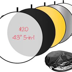 43” Disc Reflector For Photography 5 in 1
