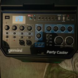 Gemini Party Caster Karaoke System 
