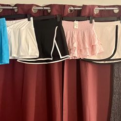 Six juniors/teen/girls ski skirts/bottoms XS extra small