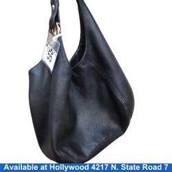 Michael Kors Black Round Shoulder Bag Black Purse / Handbag