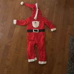 Santa Costume 12 To 18 Months 
