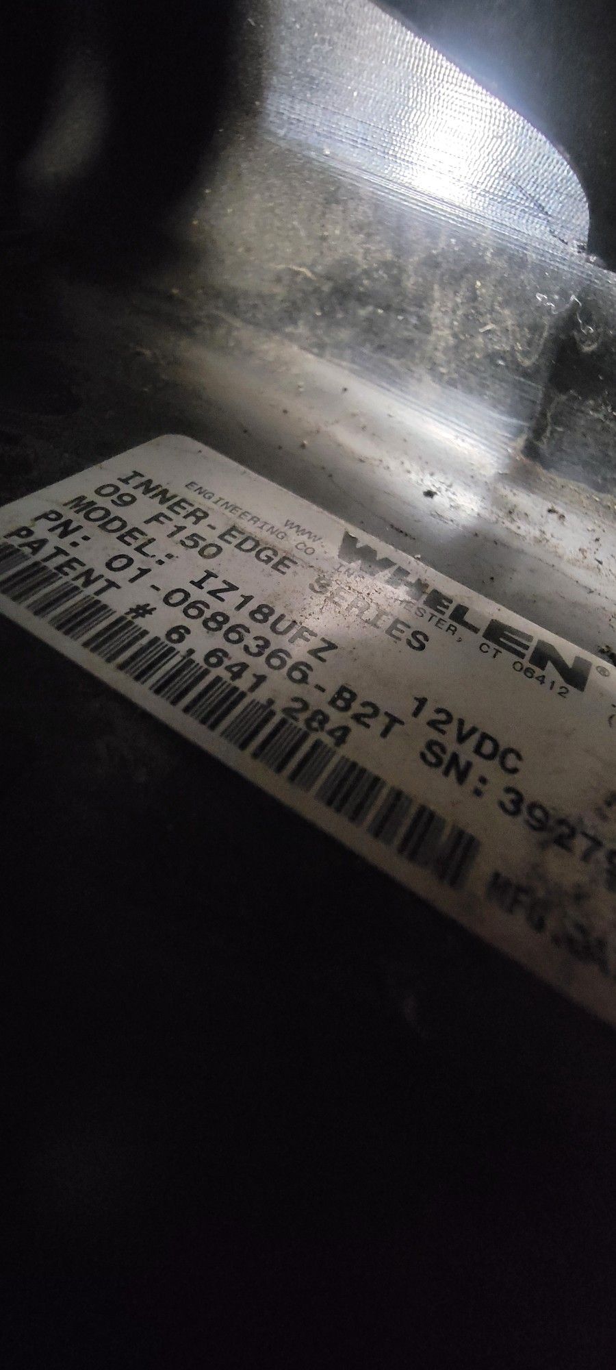 Whelen Inner Edge F150