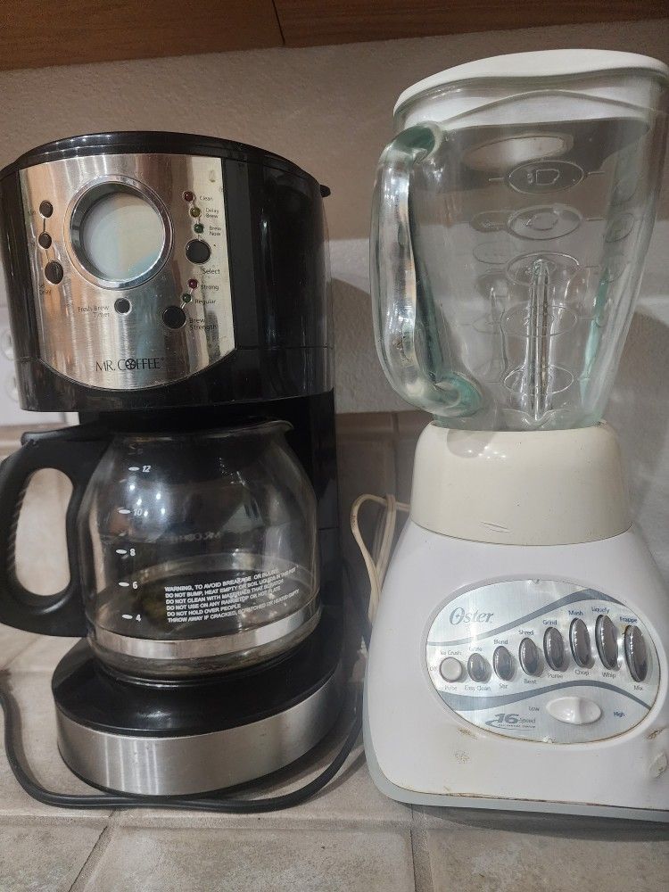 $10 Each Blender and Coffee Maker