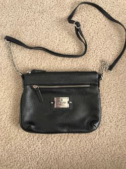 Black cross body purse