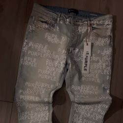 purple jeans 