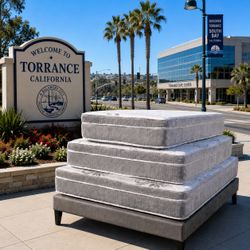Pillow top mattresses. Tax included. Free local delivery.  Twin  Mattress only-$110 Mattress & box spring-$145  Full Mattress only-$140 Mattress $ box