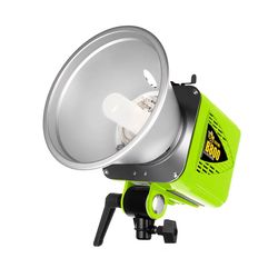 2 Green Alien Bees B800-G Flash Units by Paul C. Buff