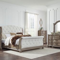 ASHLEY MIRACLE SLEIGH BEDROOM SET