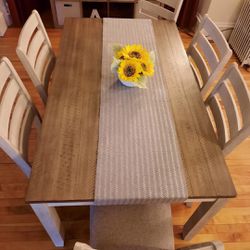Ashley Dining Set With 6 Chairs