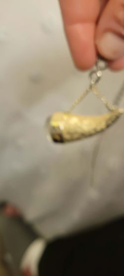 Gold-Tone Pendant Necklace
