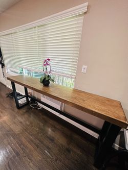 Real Wood Bar Stool Table