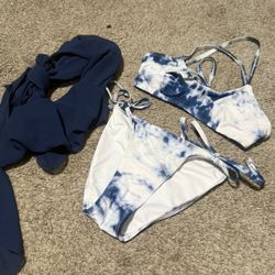 Aeropostale Bikini And Cover Up (XS-S) 