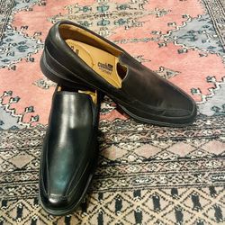 New Men Black Clarks Tilden Free Slip-On Loafer 8