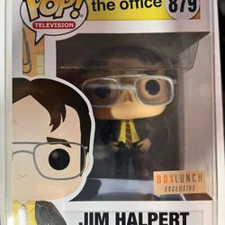 Jim Halpert Funko Pop Boxlunch Exclusive
