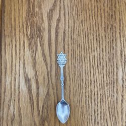 Used Vintage Star of David Spoon