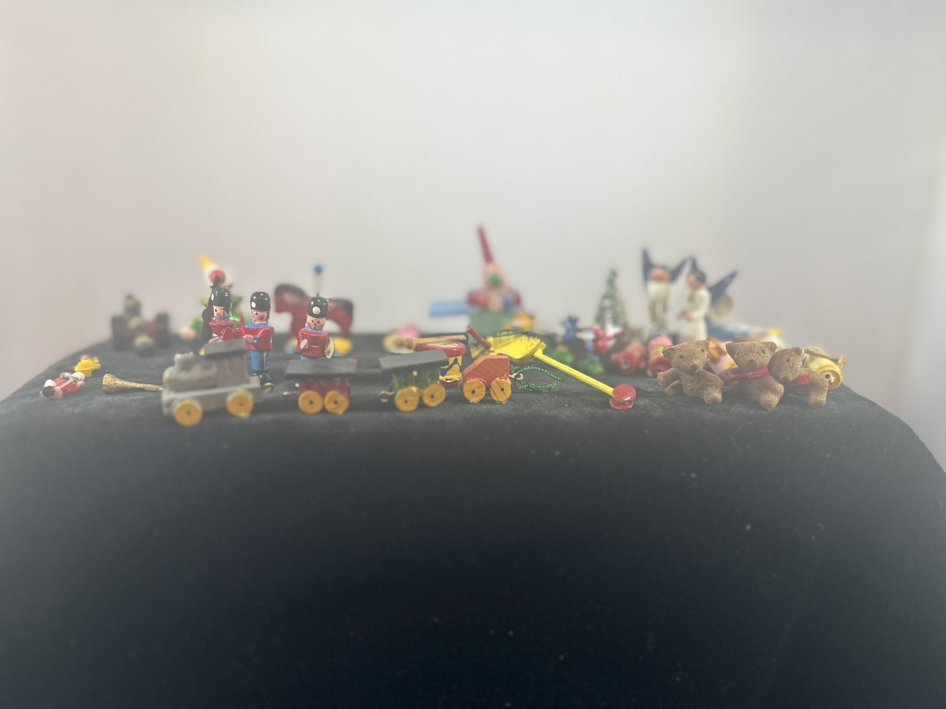 Vintage Miniature Wooden Figurines 