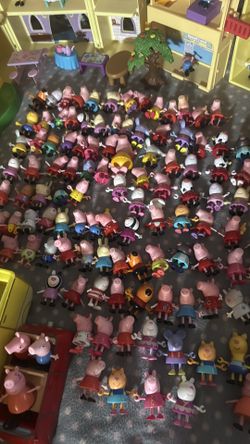Pepe pig figure $3 Each