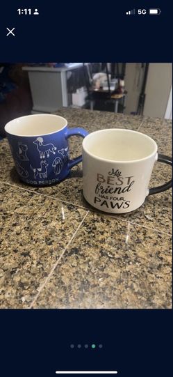 DOG 🐶 Lovers 2 NEW Coffee ☕️ Mugs Get Both 