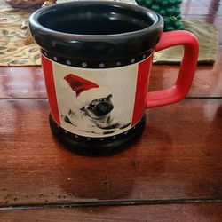 Keith Kimberlin Christmas Pug Coffee Cup 