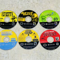 Nintendo GameCube 10 Game Bundle W/Pikmin, Sonic, Spyro, Pac-Man & More: Tested!