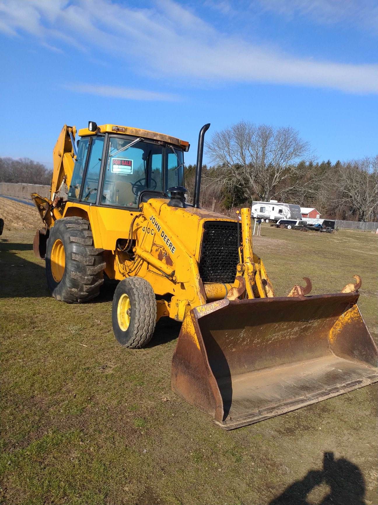89 John Deere 410 C
