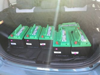 6 Brand new  Interstate batteries MTP/48H6!