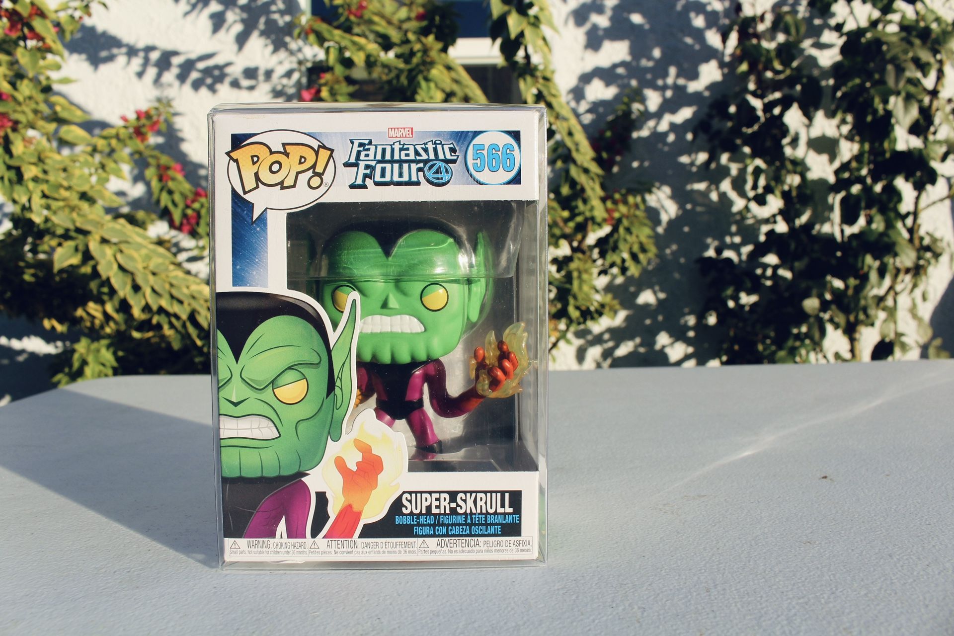 Funko POP Super-Skrull action figure vinyl bobble-head #566 Marvel
