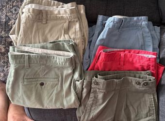 Men’s Shorts, Lot of 5, Size 36 **READ BELOW (Johnstown Ohio)